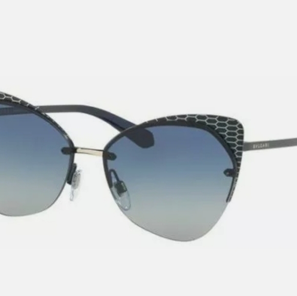 NEW Bvlgari BV 6096 blue/blue Sunglasse 😎 - Picture 2 of 6